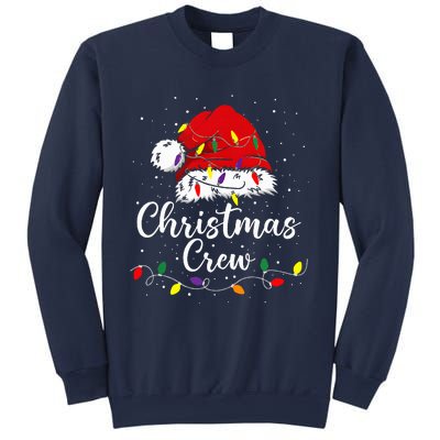 Christmas Crew Family Group Matching Christmas Pajama Party Sweatshirt