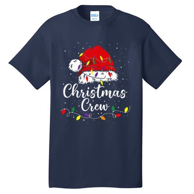 Christmas Crew Family Group Matching Christmas Pajama Party Tall T-Shirt