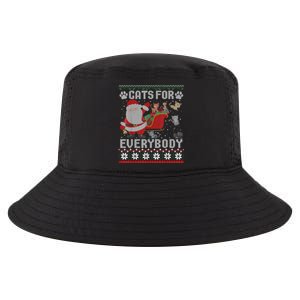 Christmas Cats For Everybody Ugly Funny Cute Great Gift Cool Comfort Performance Bucket Hat