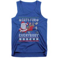 Christmas Cats For Everybody Ugly Funny Cute Great Gift Tank Top