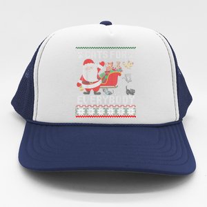 Christmas Cats For Everybody Ugly Funny Cute Great Gift Trucker Hat