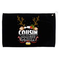 Cousin Crew Funny Christmas Reindeer Grommeted Golf Towel