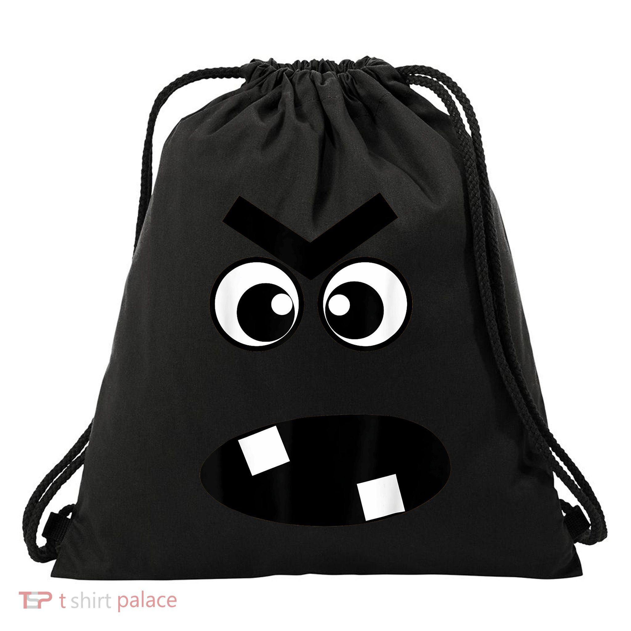 Creepy Carrots Face Halloween Costume Drawstring Bag