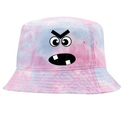 Creepy Carrots Face Halloween Costume Tie-Dyed Bucket Hat