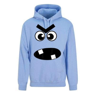 Creepy Carrots Face Halloween Costume Unisex Surf Hoodie