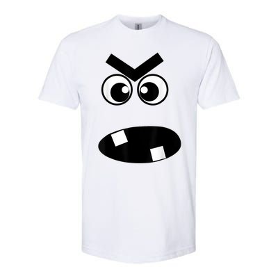 Creepy Carrots Face Halloween Costume Softstyle CVC T-Shirt