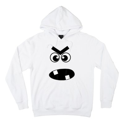 Creepy Carrots Face Halloween Costume Hoodie