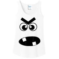 Creepy Carrots Face Halloween Costume Ladies Essential Tank