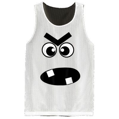 Creepy Carrots Face Halloween Costume Mesh Reversible Basketball Jersey Tank