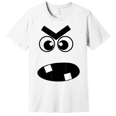 Creepy Carrots Face Halloween Costume Premium T-Shirt