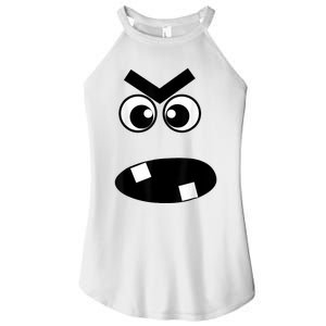 Creepy Carrots Face Halloween Costume Women's Perfect Tri Rocker Tank