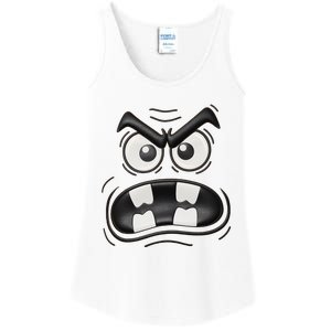 Creepy Carrots Face Halloween Funny Costume Ladies Essential Tank