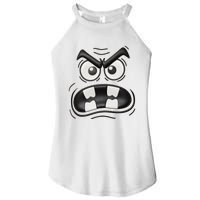 Creepy Carrots Face Halloween Funny Costume Women's Perfect Tri Rocker Tank