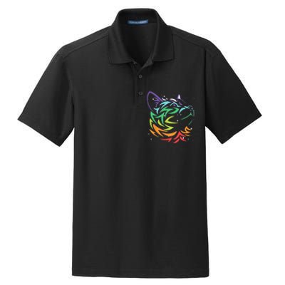 Cat colors for cat lovers Cat Dry Zone Grid Polo