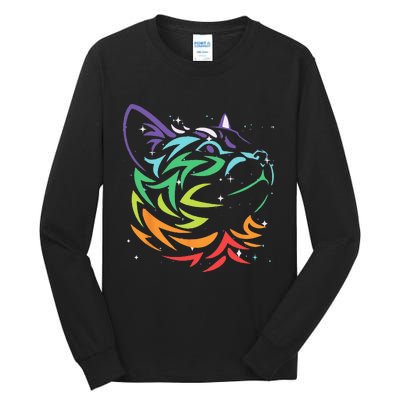 Cat colors for cat lovers Cat Tall Long Sleeve T-Shirt