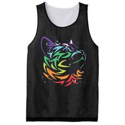 Cat colors for cat lovers Cat Mesh Reversible Basketball Jersey Tank