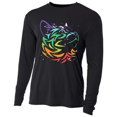 Cat colors for cat lovers Cat Cooling Performance Long Sleeve Crew