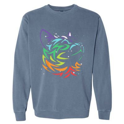 Cat colors for cat lovers Cat Garment-Dyed Sweatshirt