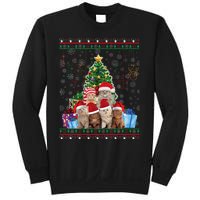 Cat Christmas Funny Ugly Merry Gift Sweatshirt