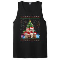 Cat Christmas Funny Ugly Merry Gift PosiCharge Competitor Tank