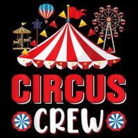 Circus Crew Funny Circus Staff Gift Costume Circus Theme Party Hoodie