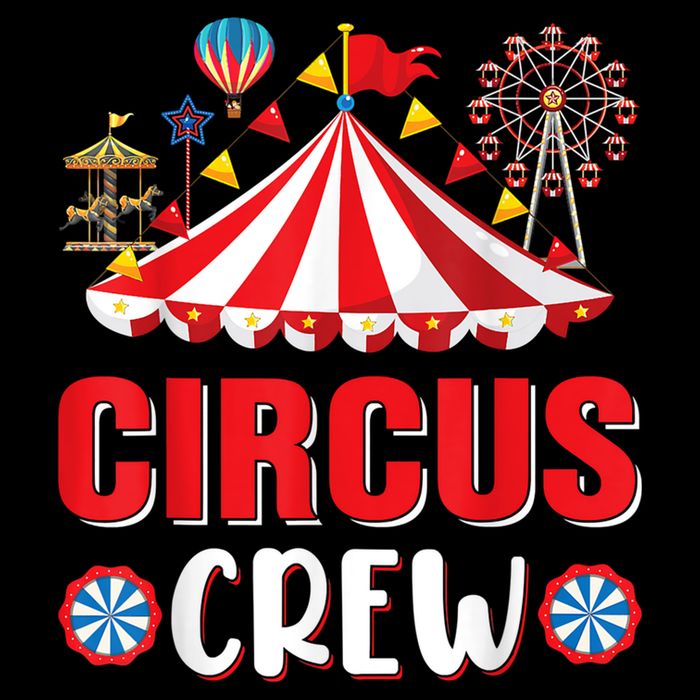 Circus Crew Funny Circus Staff Gift Costume Circus Theme Party Hoodie