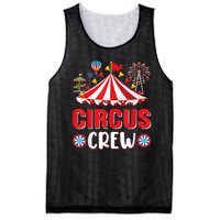 Circus Crew Funny Circus Staff Gift Costume Circus Theme Party Mesh Reversible Basketball Jersey Tank