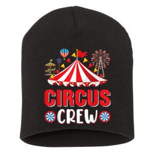 Circus Crew Funny Circus Staff Gift Costume Circus Theme Party Short Acrylic Beanie