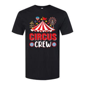 Circus Crew Funny Circus Staff Gift Costume Circus Theme Party Softstyle CVC T-Shirt