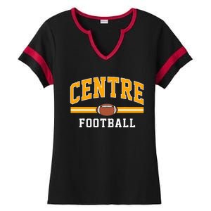 Centre College Football Arch Ladies Halftime Notch Neck Tee