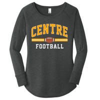 Centre College Football Arch Women's Perfect Tri Tunic Long Sleeve Shirt