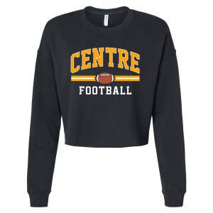 Centre College Football Arch Cropped Pullover Crew