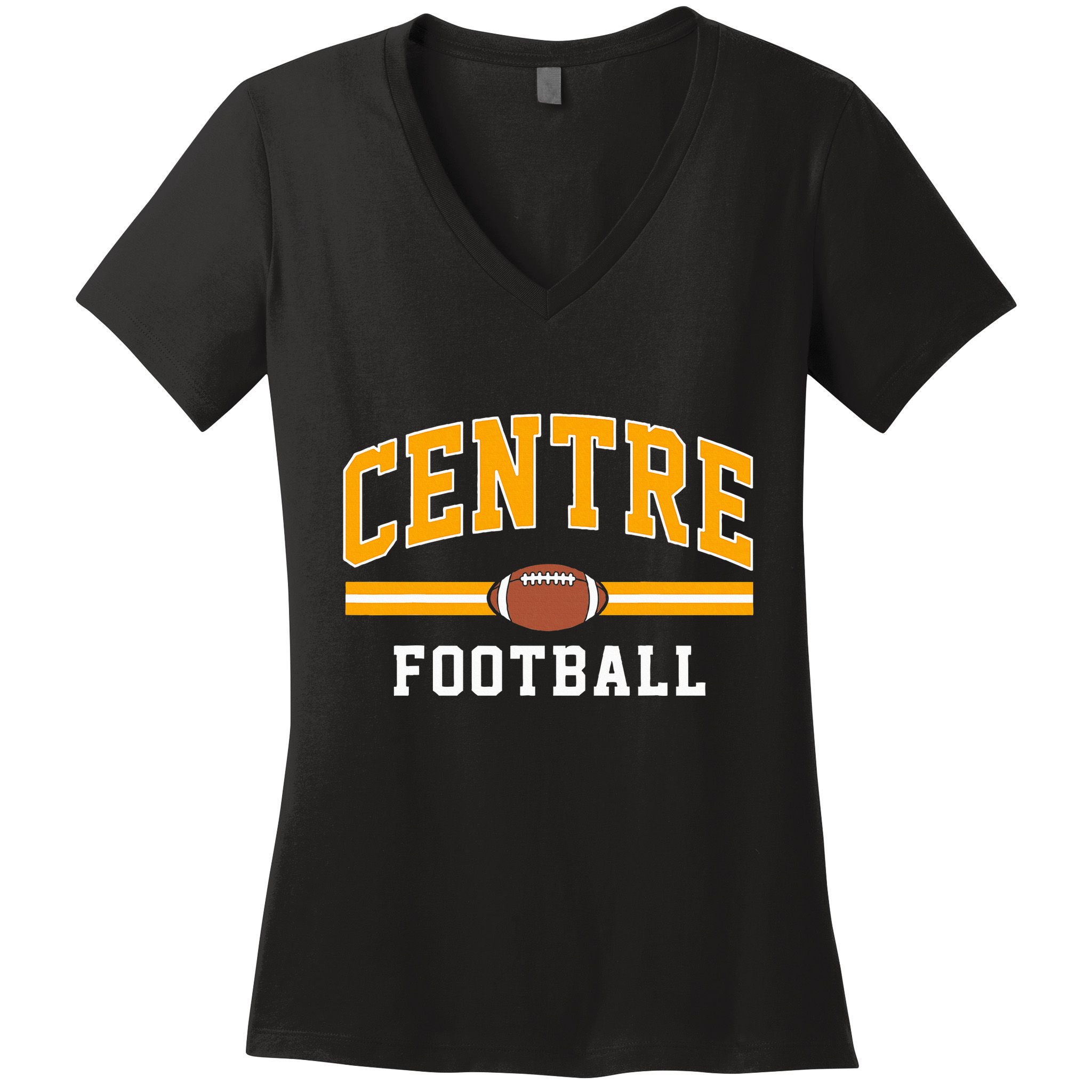 Centre College Football Arch Women's V-Neck T-Shirt