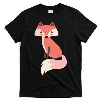 Cute Cartoon Fox Animal & Nature Lover Gift JDK0001 T-Shirt