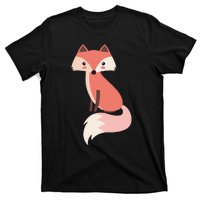 Cute Cartoon Fox Animal & Nature Lover Gift JDK0001 T-Shirt