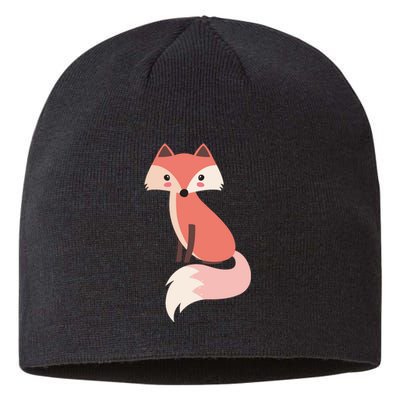 Cute Cartoon Fox Animal & Nature Lover Gift JDK0001 Sustainable Beanie