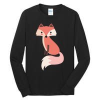 Cute Cartoon Fox Animal & Nature Lover Gift JDK0001 Tall Long Sleeve T-Shirt