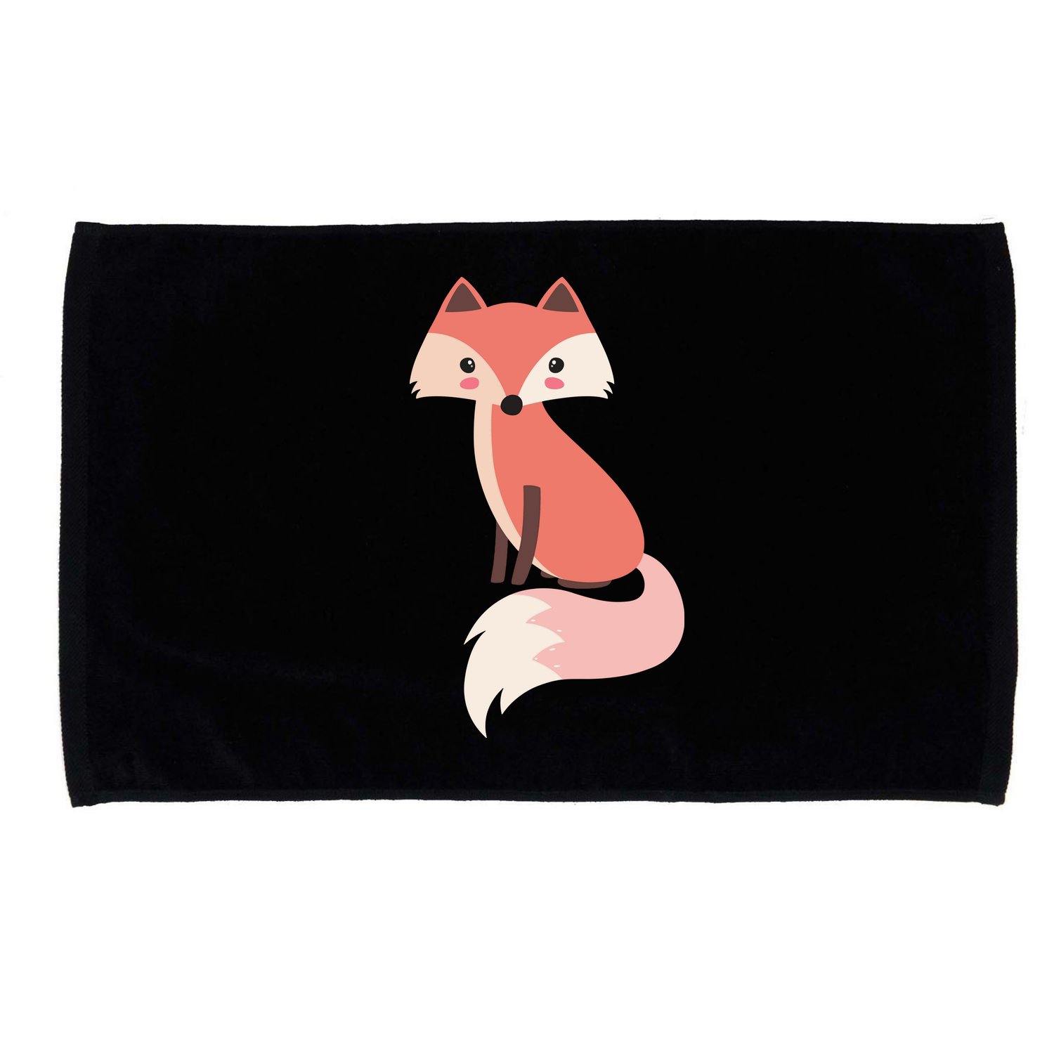 Cute Cartoon Fox Animal & Nature Lover Gift JDK0001 Microfiber Hand Towel