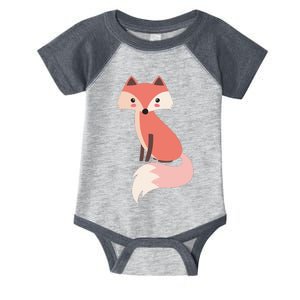 Cute Cartoon Fox Animal & Nature Lover Gift JDK0001 Infant Baby Jersey Bodysuit