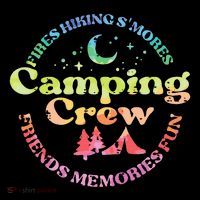 Camping Crew Family Friends Impact Tech Backpack