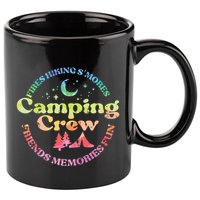 Camping Crew Family Friends 11oz C Handle Ceramic Mug