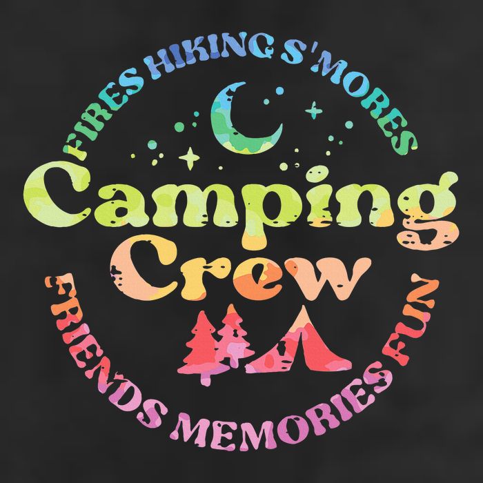 Camping Crew Family Friends 11oz C Handle Ceramic Mug