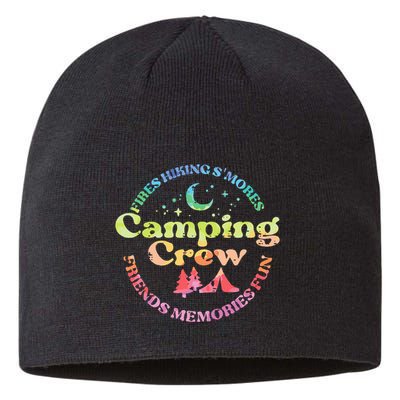 Camping Crew Family Friends Sustainable Beanie