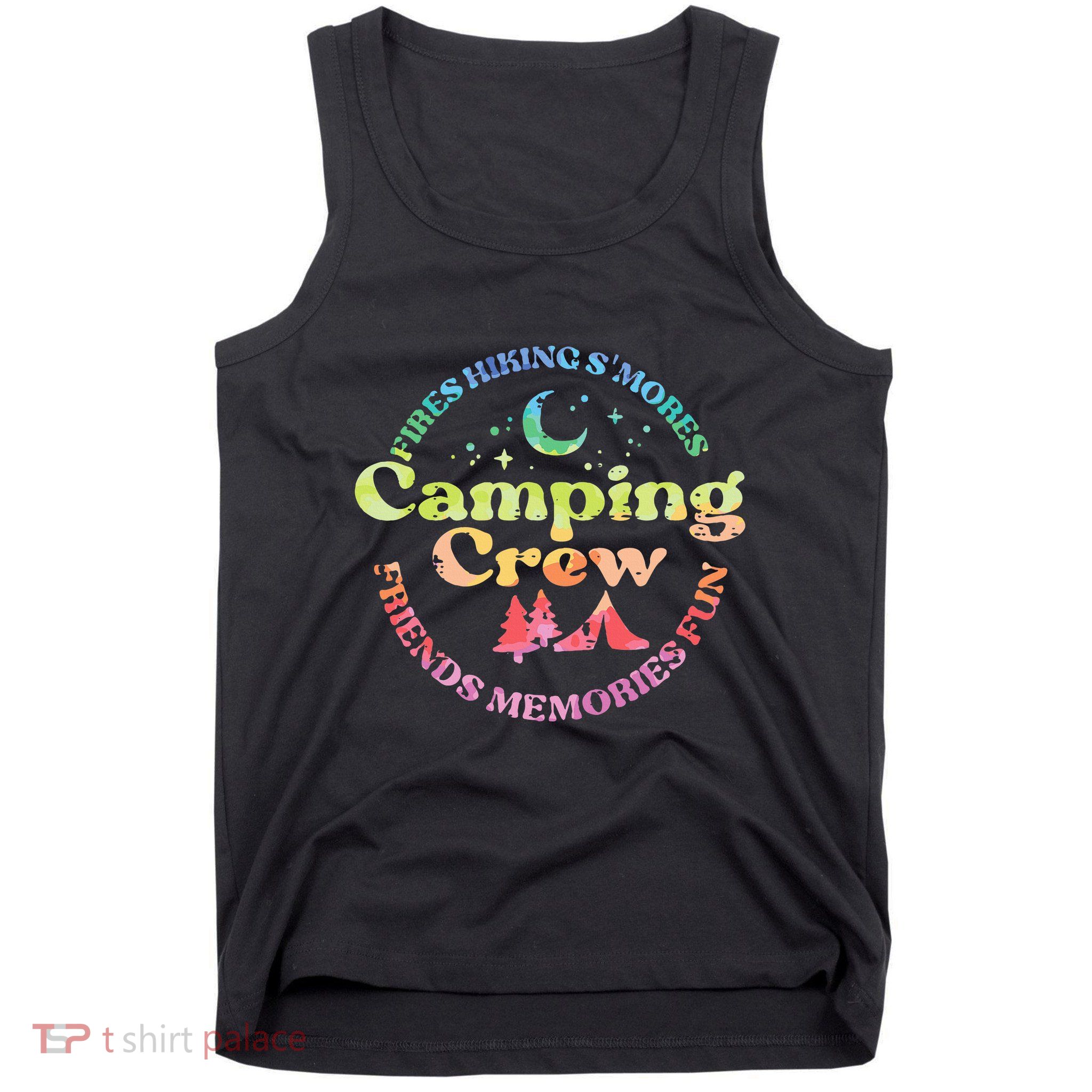 Camping Crew Family Friends Tank Top