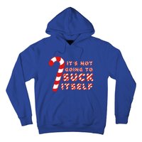 Candy Cane Funny Christmas Joke That WonT By Itself Funny Gift Hoodie