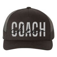 Cheer Coach Funny Design Cute Cheer Coach Cool Coaching Yupoong Adult 5-Panel Trucker Hat