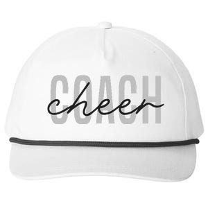 Cheer Coach Funny Design Cute Cheer Coach Cool Coaching Snapback Five-Panel Rope Hat