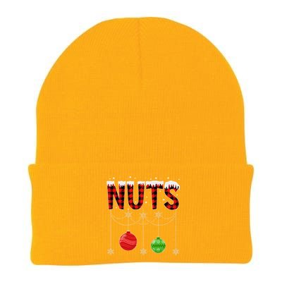 ChestNuts Christmas Funny Matching Couple Outfit Nuts Knit Cap Winter Beanie