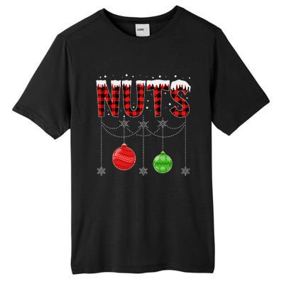 ChestNuts Christmas Funny Matching Couple Outfit Nuts Tall Fusion ChromaSoft Performance T-Shirt