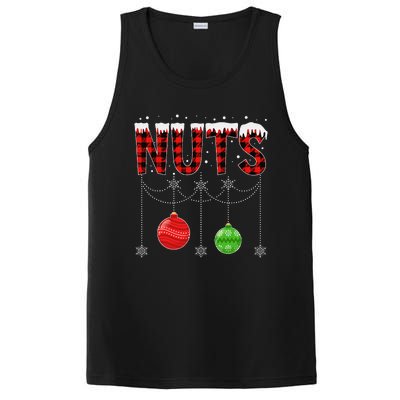 ChestNuts Christmas Funny Matching Couple Outfit Nuts PosiCharge Competitor Tank